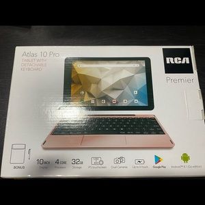 Atlas 10 Pro Tablet w/ detachable keyboard *NEW in box*